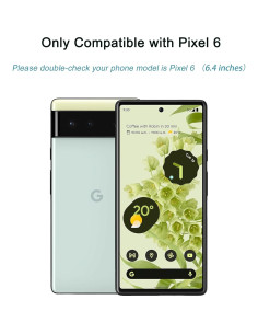 3 Protectores de Pantalla Vidrio Templado ZYHKJYL para Google Pixel 6 2