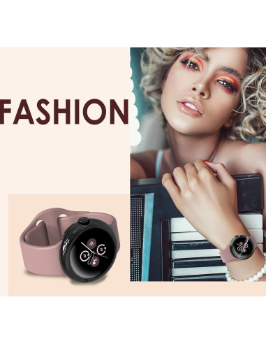 Funda Bumper Suave Simpeak 5-Pack para Google Pixel Watch 2/1 41mm