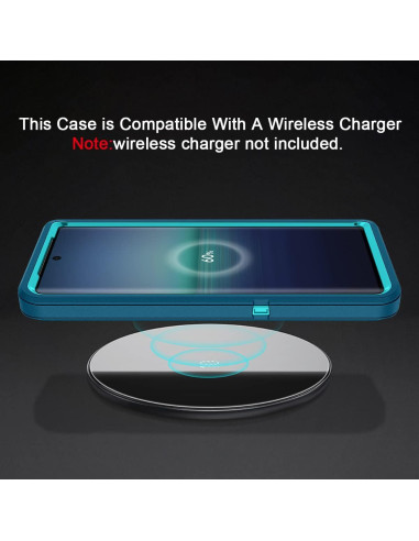 Funda Antigolpes I-HONVA para Google Pixel 8 Pro Turquesa