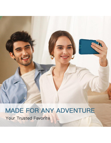 Funda Antigolpes I-HONVA para Google Pixel 8 Pro Turquesa