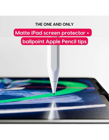 Protector de Pantalla Mate Astropad Rock Paper Pencil iPad 10.2