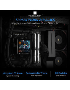 Enfriador de Agua para CPU Thermalright Frozen Vision 240mm Negro 2
