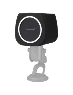 Escudo de Aislamiento de Micrófono ZealSound WS18 Negro