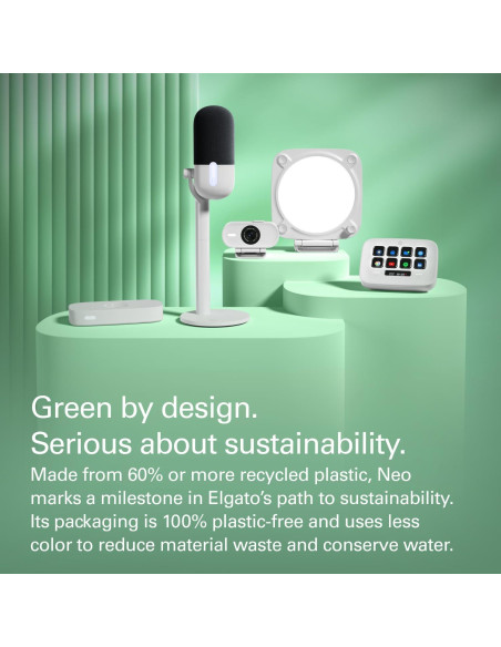 Kit de Audio y Video Elgato Wave Neo y Facecam Neo 1080p