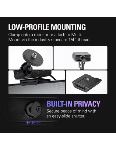 Paquete Premium Elgato Facecam MK.2 y Micrófono XLR para Streaming