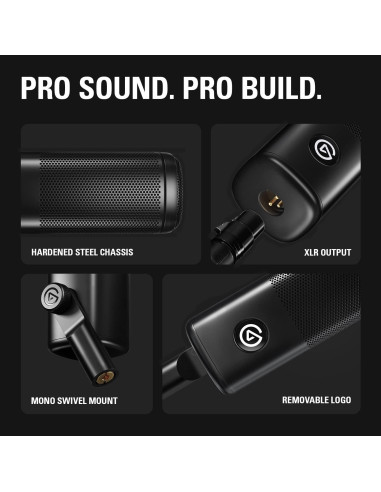 Paquete Premium Elgato Facecam MK.2 y Micrófono XLR para Streaming