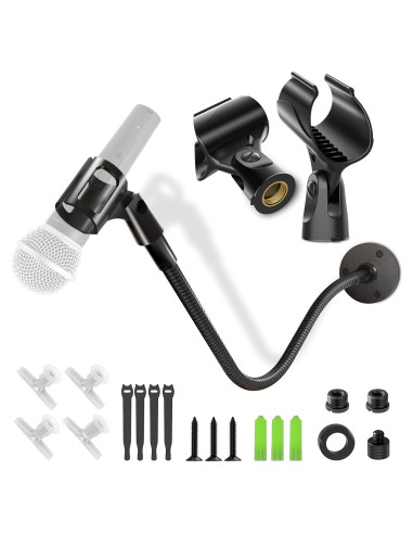 Soporte de Micrófono Flexible Cuello de Ganso 48 cm - Universal