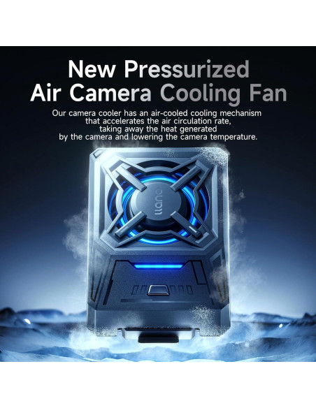 Ventilador de Enfriamiento de Cámara SHENZHEN V5 Negro