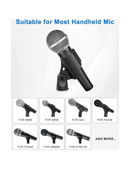 Soporte de Micrófono Flexible Cuello de Ganso 48 cm - Universal