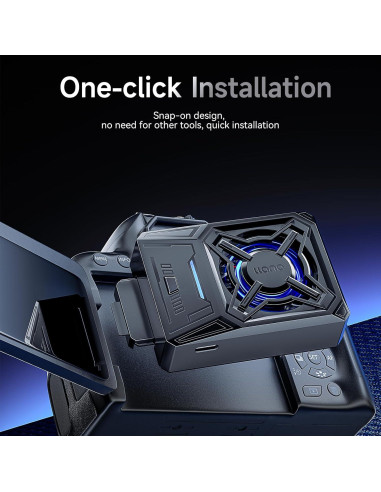 Ventilador de Enfriamiento de Cámara SHENZHEN V5 Negro