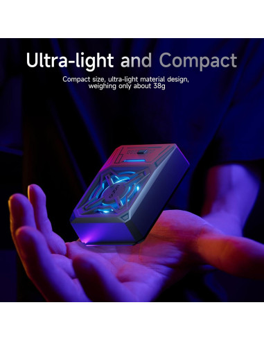 Ventilador de Enfriamiento de Cámara SHENZHEN V5 Negro