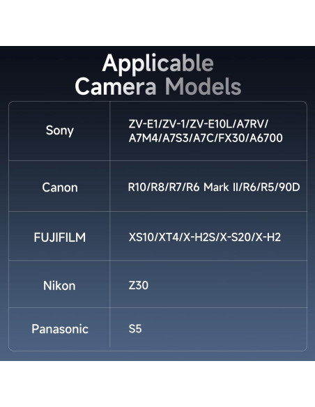 Ventilador de Enfriamiento de Cámara SHENZHEN V5 Negro