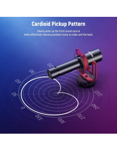 Micrófono USB C NEEWER Mini Shotgun con Reducción de Ruido 2