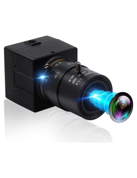 Cámara USB 4K IFWATER Lente Varifocal 2.8-12mm 306g