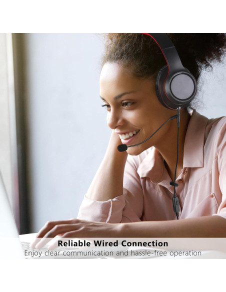 Cable de Micrófono Boom DUNGZDUZ 2.0M con Silencio y Volumen