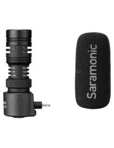 Micrófono Direccional Saramonic SmartMic+ Di para iPhone/iPad