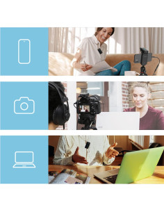 Micrófono Inalámbrico BOYA BY-XM6-S2 Doble Canal 100m 2