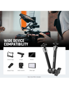 Brazo Mágico Ajustable NEEWER 25cm para Luz y Micrófono 2