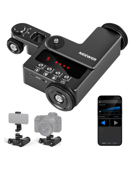 Dolly de Cámara Motorizado Neewer DL200 con Control App Dolly de Cámara Motorizado Neewer DL200 con Control App