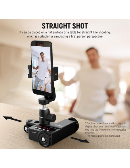 Dolly de Cámara Motorizado Neewer DL200 con Control App Dolly de Cámara Motorizado Neewer DL200 con Control App