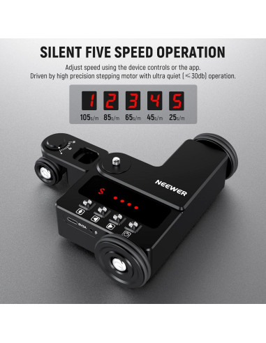 Dolly de Cámara Motorizado Neewer DL200 con Control App