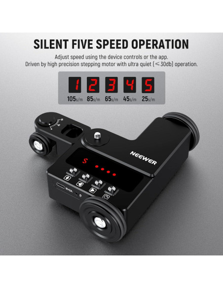 Dolly de Cámara Motorizado Neewer DL200 con Control App Dolly de Cámara Motorizado Neewer DL200 con Control App
