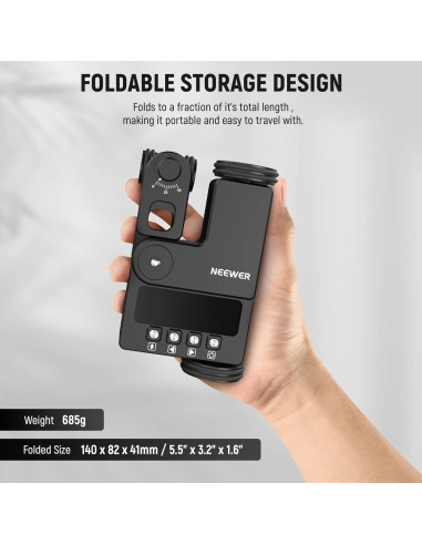 Dolly de Cámara Motorizado Neewer DL200 con Control App