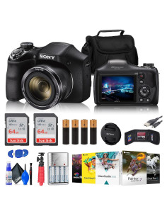 Cámara Digital Sony Cyber-shot DSC-H300 20.1MP + Accesorios