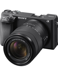 Cámara Sin Espejo Sony a6400 con Lente 18-135mm y Video 4K 2