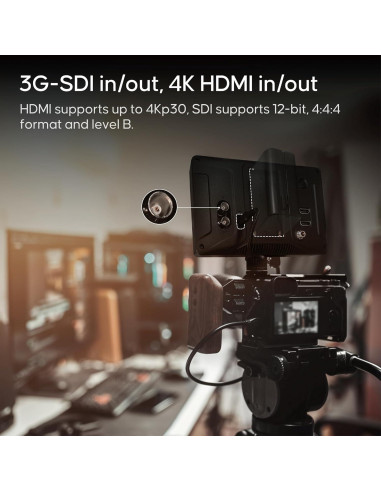 Monitor de Cámara Osee G7 Pro 7" Táctil 3000Nits 4K HDMI