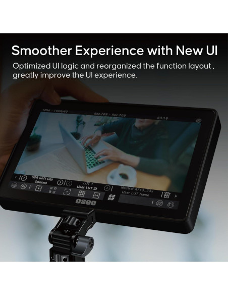 Monitor de Cámara Osee G7 Pro 7" Táctil 3000Nits 4K HDMI
