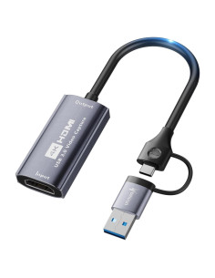 Tarjeta de Captura de Video 4K Veeloon HDMI a USB-C 1080P 60FPS