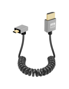 Cable Micro HDMI a HDMI GELRHONR 4K 0.30-0.91m 18Gbps