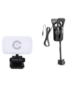 Webcam HD 1080p CC CENTER CAM con luz LED y estuche