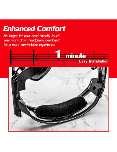 Banda de Reemplazo DIMOST para Auriculares Astro A40 TR Terciopelo