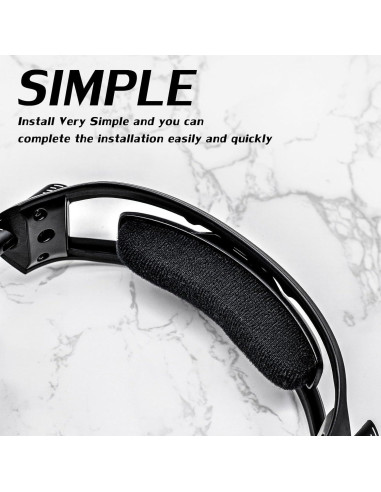 Banda de Reemplazo DIMOST para Auriculares Astro A40 TR Terciopelo