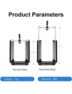 Adaptador de Montaje Universal Reflex Camera U-Holder Clip 5.5-8.5 cm 2