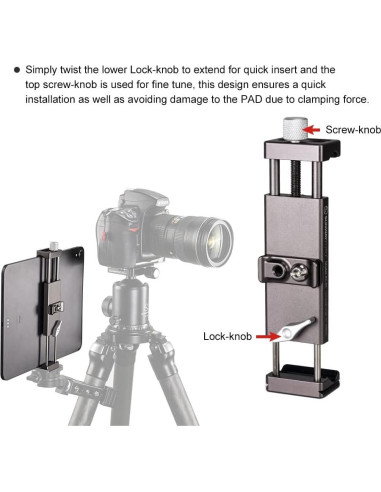 Soporte de Trípode Universal para Tablet y Smartphone PC-01