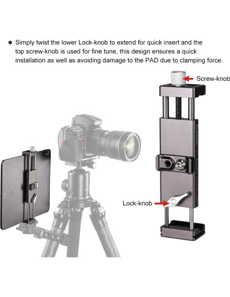 Soporte de Trípode Universal para Tablet y Smartphone PC-01