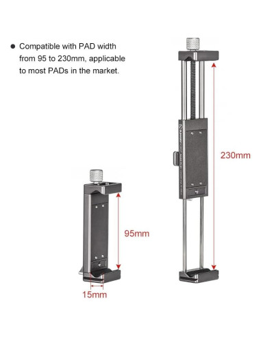 Soporte de Trípode Universal para Tablet y Smartphone PC-01