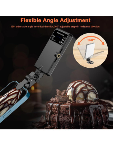 Trípode TONEOF para Teléfono Móvil 67" con Luz LED 60