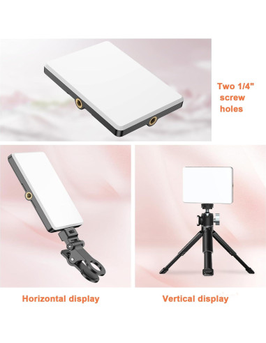 Trípode TONEOF para Teléfono Móvil 67" con Luz LED 60