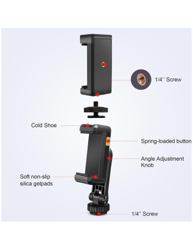 Adaptador de Montaje para Trípode Mechrig YD032 Universal 360