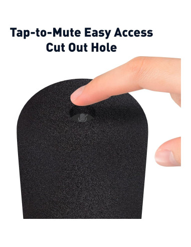 Filtro de Pop de Espuma HyperX QuadCast S - Protección Micrófono