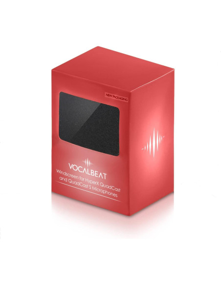 Filtro de Pop de Espuma HyperX QuadCast S - Protección Micrófono
