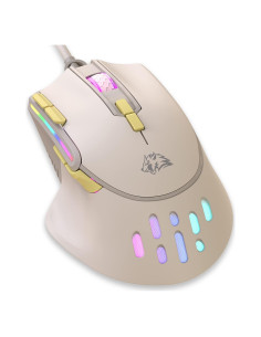 Ratón Gaming MAGIC-REFINER RGB 12800DPI Con Cable Ergonómico