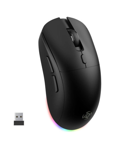 Ratón Gaming Inalámbrico LORERAN RGB 4800DPI Ergonómico