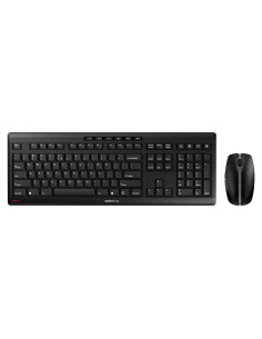 Combo Teclado y Ratón Inalámbrico CHERRY Stream - Negro