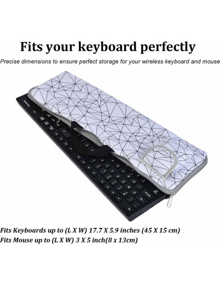 Funda de teclado y ratón Logitech MK270 NUENSS-ROR Neopreno