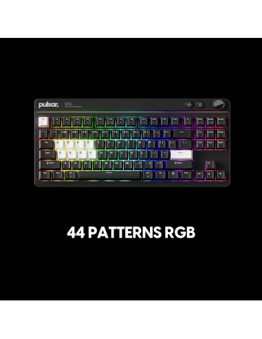 Teclado Mecánico Pulsar XBOARD QS TKL RGB Intercambiable
